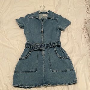 Show Me Your Mumu Outlaw Dress Denim Size Large